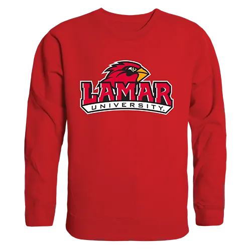 W Republic College Crewneck Sweatshirt Lamar Cardinals 508-326