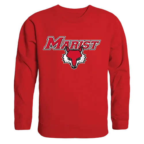 W Republic College Crewneck Sweatshirt Marist Red Foxes 508-335