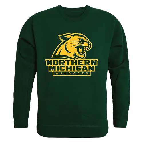 W Republic College Crewneck Sweatshirt Northern Michigan Wildcats 508-357