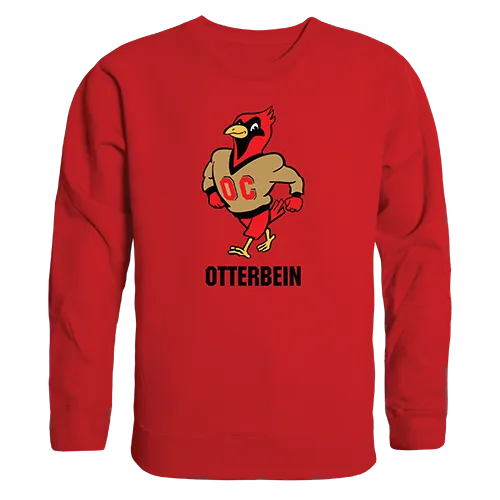 W Republic College Crewneck Sweatshirt Otterbein University Cardinals 508-361