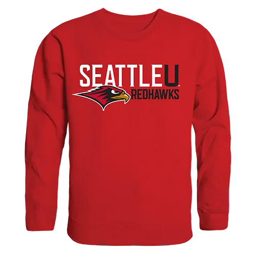 W Republic College Crewneck Sweatshirt Seattle University Redhawks 508-378