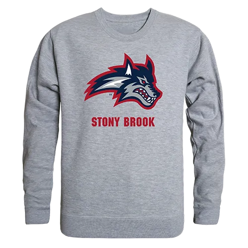 W Republic College Crewneck Sweatshirt Stony Brook Seawolves 508-388