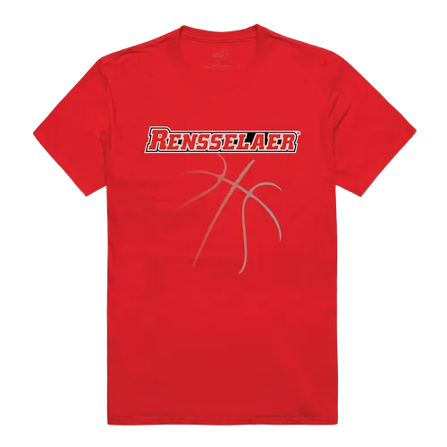 W Republic Basketball Tee Shirt Rensselaer Polytechnic Institute 510-367