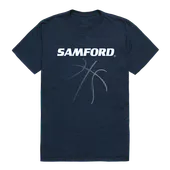 W Republic Basketball Tee Shirt Samford University Bulldogs 510-375