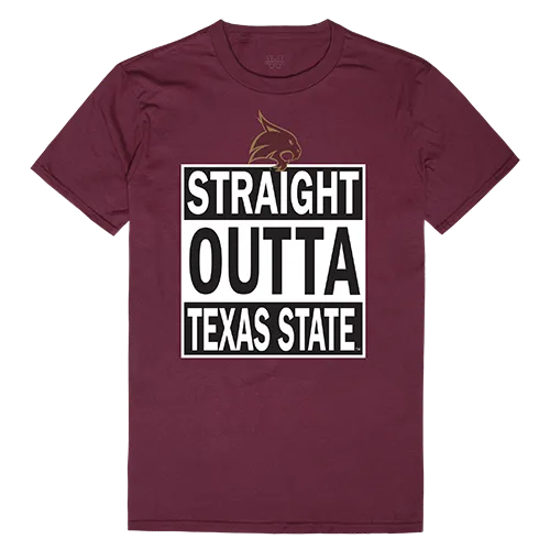W Republic Straight Outta Shirt Texas State Bobcats 511-181