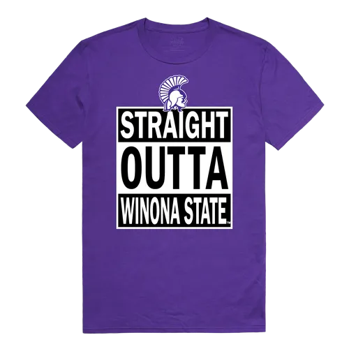 W Republic Straight Outta Shirt Winona State Warriors 511-408