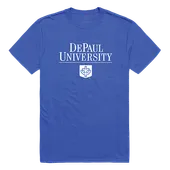 W Republic Institutional Tee Shirt Depaul Blue Demons 516-121