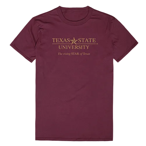 W Republic Institutional Tee Shirt Texas State Bobcats 516-181