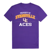 W Republic Property Tee Shirt University Of Evansville Purple Aces 517-424