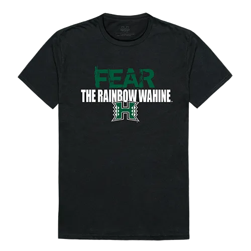 W Republic Fear College Tee Shirt Hawaii Warriors 518-122