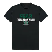 W Republic Fear College Tee Shirt Hawaii Warriors 518-122