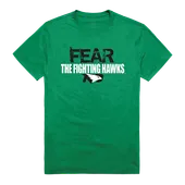 W Republic Fear College Tee Shirt University Of North Dakota 518-141