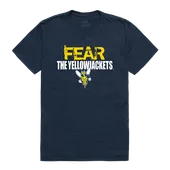 W Republic Fear College Tee Shirt University Of Rochester Yellowjackets 518-146