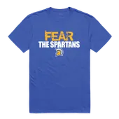 W Republic Fear College Tee Shirt San Jose State Spartans 518-173