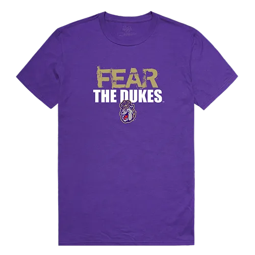 W Republic Fear College Tee Shirt James Madison Dukes 518-188