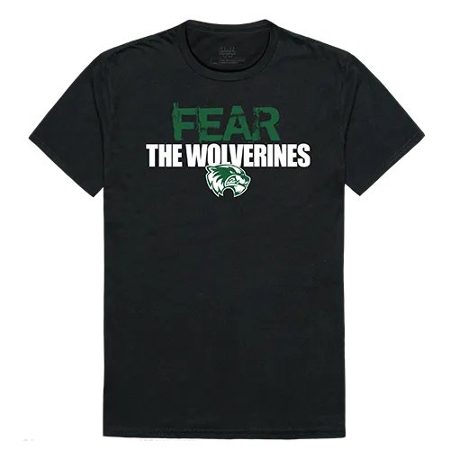 W Republic Fear College Tee Shirt Utah Valley University Wolverines 518-210