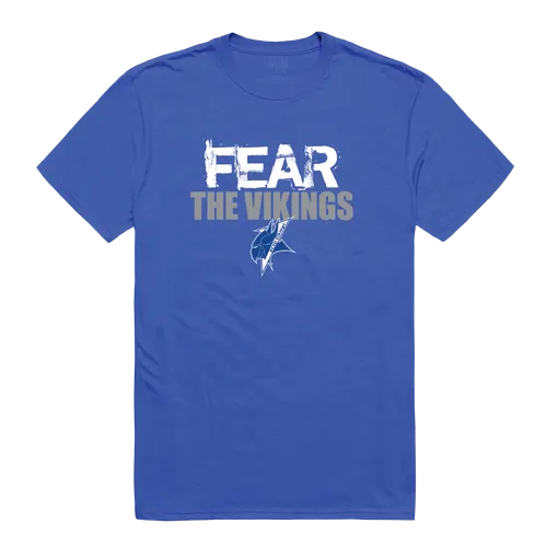 W Republic Fear College Tee Shirt Elizabeth City State Vikings 518-297