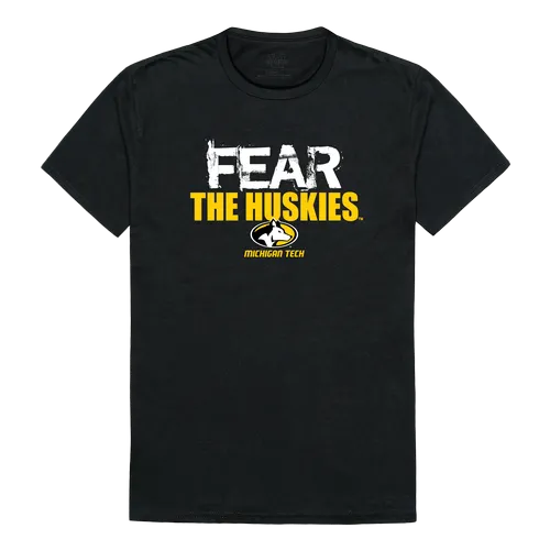 W Republic Fear College Tee Shirt Michigan Tech 518-341