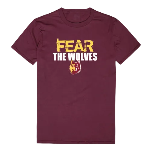 W Republic Fear College Tee Shirt Northern State University Wolves 518-355