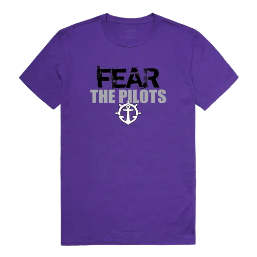 W Republic Fear College Tee Shirt Portland Pilots 518-363