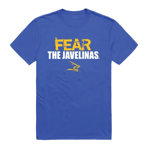 W Republic Fear College Tee Shirt Texas A&M Kingsville Javelinas 518-392