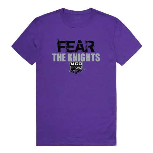 W Republic Fear College Tee Shirt Middle Georgia State Knights 518-420