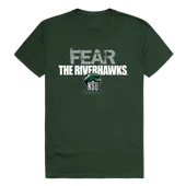 W Republic Fear College Tee Shirt Northeastern State University Riverhawks 518-426