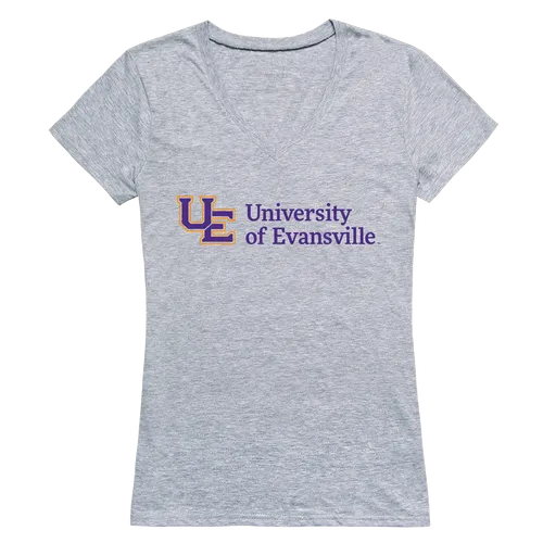 W Republic Women's Seal Shirt University Of Evansville Purple Aces 520-424