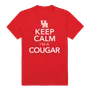 W Republic Keep Calm Shirt Houston Cougars 523-123