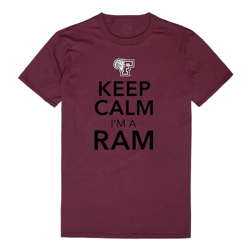 W Republic Keep Calm Shirt Fordham Rams 523-305