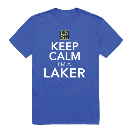 W Republic Keep Calm Shirt Lake Superior State University Lakers 523-325