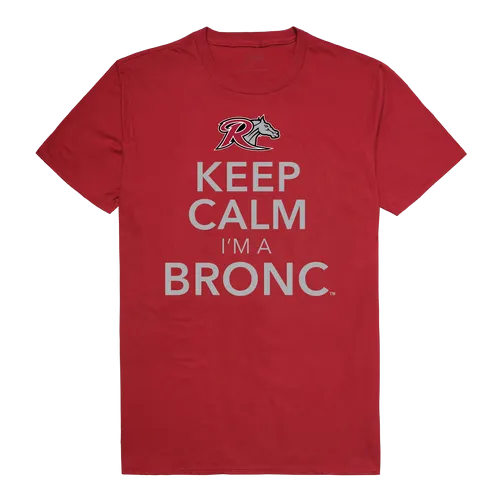 W Republic Keep Calm Shirt Rider University Broncos 523-368