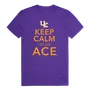 W Republic Keep Calm Shirt University Of Evansville Purple Aces 523-424