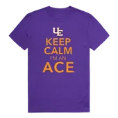 W Republic Keep Calm Shirt University Of Evansville Purple Aces 523-424