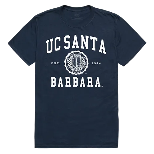 W Republic Seal Tee Shirt Uc Santa Barbara Gauchos 526-112