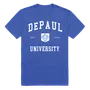 W Republic Seal Tee Shirt Depaul Blue Demons 526-121