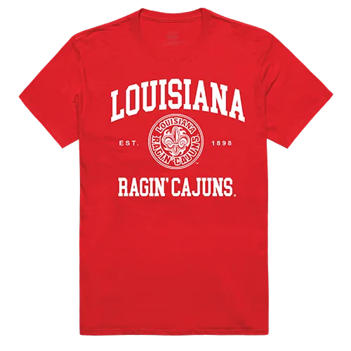W Republic Seal Tee Shirt Louisiana Lafayette Ragin Cajuns 526-189