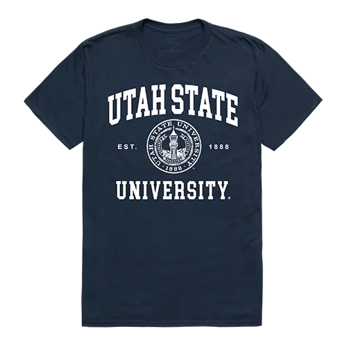 W Republic Seal Tee Shirt Utah State Aggies 526-250