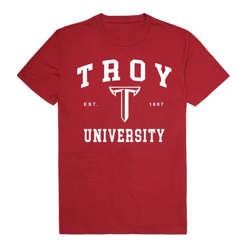 W Republic Seal Tee Shirt Troy Trojans 526-254