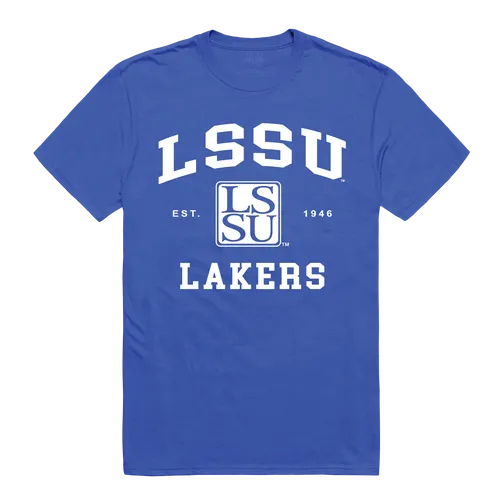 W Republic Seal Tee Shirt Lake Superior State University Lakers 526-325