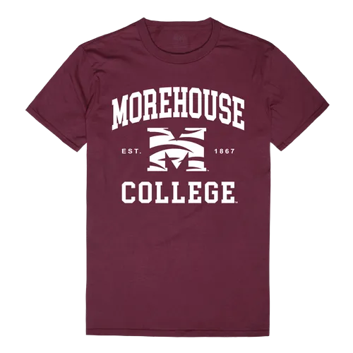 W Republic Seal Tee Shirt Morehouse College Tigers 526-346