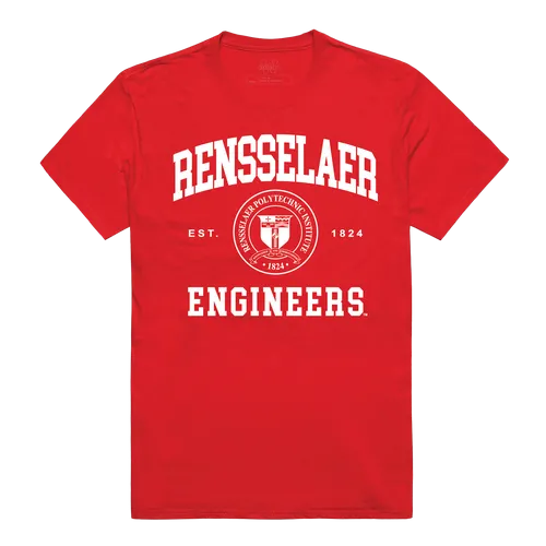 W Republic Seal Tee Shirt Rensselaer Polytechnic Institute 526-367