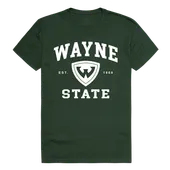 W Republic Seal Tee Shirt Wayne State Warriors 526-400