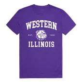 W Republic Seal Tee Shirt Western Illinois Leathernecks 526-405