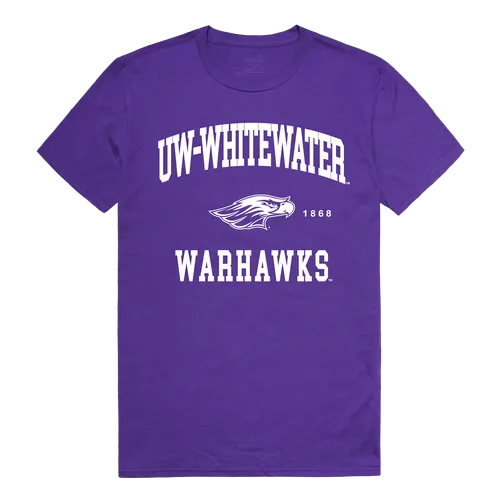 W Republic Seal Tee Shirt Wisconsin Whitewater Warhawks 526-414