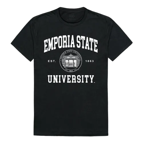 W Republic Seal Tee Shirt Emporia State University Hornets 526-423