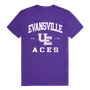 W Republic Seal Tee Shirt University Of Evansville Purple Aces 526-424