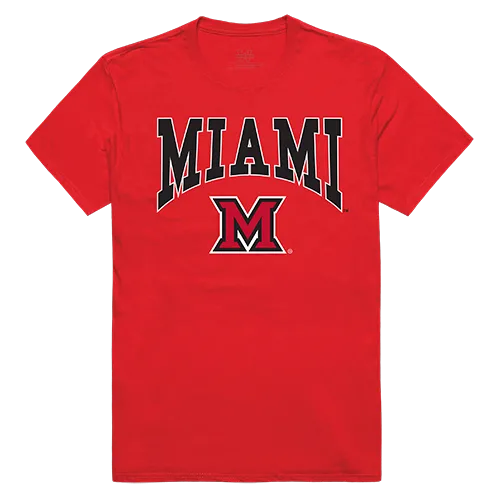 W Republic Athletic Tee Shirt Miami Of Ohio Redhawks 527-131