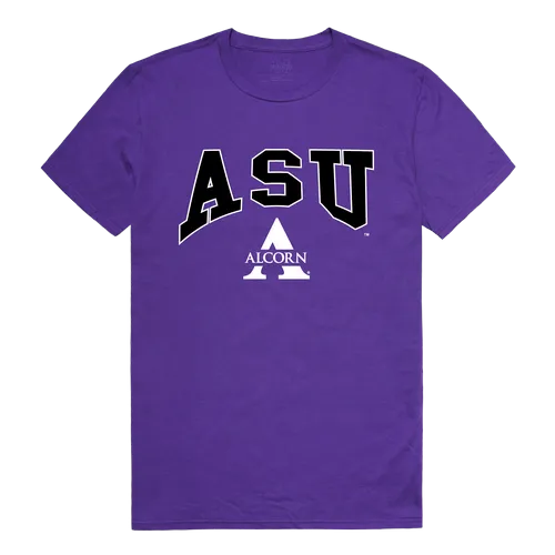 W Republic Athletic Tee Shirt Alcorn State Bravehawks 527-261