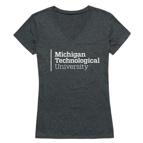 W Republic College Established Crewneck Shirt Michigan Tech 529-341